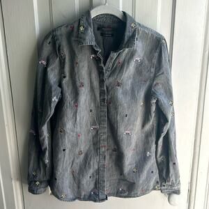 Scotch & Soda Gray Button Up